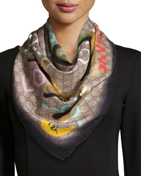 top foulard gucci|gucci silk scarf sale.